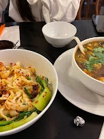 Knife Sliced Noodle with Fragrant Spicy Sauce